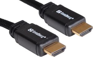 Kabel Sandberg HDMI - HDMI 10m czarny (509-01) 1