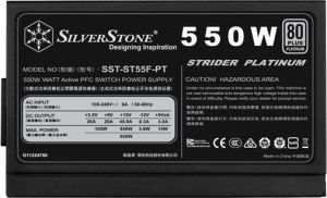 Zasilacz SilverStone Strider PlatinumSeries 550W (SST-ST55F-PT) 7
