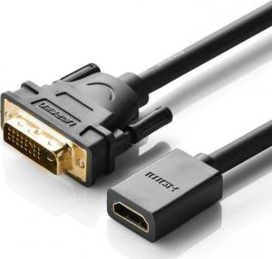 Adapter AV Ugreen HDMI - DVI-D czarny (UGR635BLK) 2