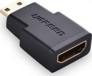 Adapter AV Ugreen HDMI Mini - HDMI czarny (UGR553BLK) 1