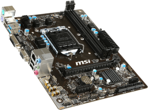 Płyta główna MSI H81M-P33 PLUS, H81, DDR3, SATA3, USB 3.0, mATX (7897-001R) 3