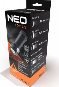 Latarka Neo akumulatorowa na USB, 3300 lm OSRAM P9 LED (99-037) 8