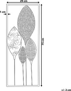 Beliani Dekoracja ścienna wielokolorowa PLATINUM 4