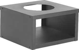 Palenisko ogrodowe Beliani Palenisko ogrodowe stalowe czarne TANARA 3