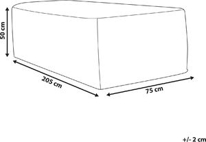 Beliani Pokrowiec ogrodowy na leżanki 205x75x50cm TOSCANA, FIRENZE, PERUGIA (5021) 3