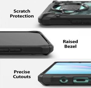 Ringke Ringke Fusion X Etui do Xiaomi Mi 10T Lite Camo Black 4