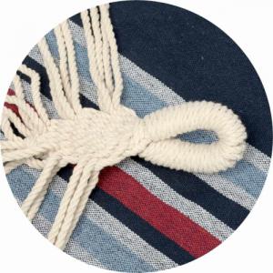 Sofotel Hamak ogrodowy Malaga Double niebiesko-czerwony 5