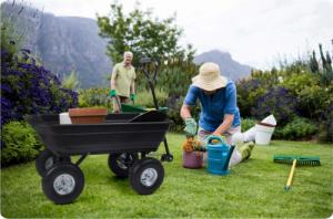 Humberg Wózek ogrodowy wywrotka 75 L 15