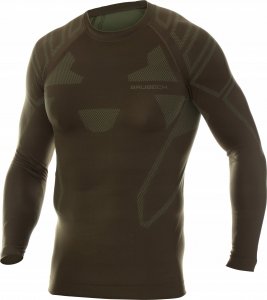 Brubeck LS14210 Bluza męska RANGER PROTECT khaki S 1