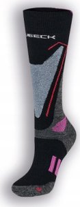 Brubeck BSN002/W Skarpety damskie Snow Force Light szary/różowy M/39-41 13