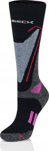 Brubeck BSN002/W Skarpety damskie Snow Force Light szary/różowy M/39-41 5
