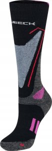 Brubeck BSN002/W Skarpety damskie Snow Force Light szary/różowy M/39-41 8