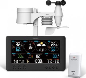Stacja pogodowa Sencor Sencor Profesjonalna stacja METEO WiFi SWS 12500 wys. LCD 21,4cm Kolor 3