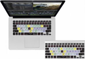 KB Covers Naklejki na klawiaturę Final Cut Pro X do MacBook/Air 13/Pro/Retina (FCPX-M-CC-2) 1