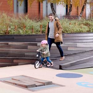 Rowerek biegowy KinderKraft Rowerek biegowy Space 2021 Peach Coral 4