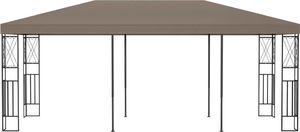 vidaXL Altana, 6 x 3 m, kolor taupe, tkanina 2