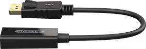 Adapter AV Sitecom DisplayPort - HDMI czarny (001924100000) 2