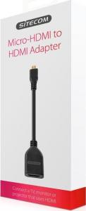 Adapter AV Sitecom HDMI Micro - HDMI czarny (001575410000) 4