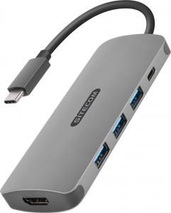 Stacja/replikator Sitecom CN-380 USB-C (001909720000) 1