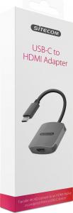 Adapter USB Sitecom CN-372 USB-C - HDMI Szary  (001900110000) 4