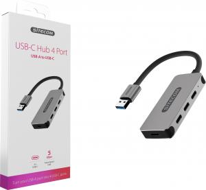 HUB USB Sitecom CN-388 4x USB-C  + 3.1 Gen1 (001909820000) 2