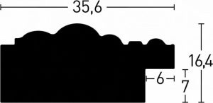 Ramka Nielsen Design Arabesque 20x30, drewaniana, srebrna (8535003) 3