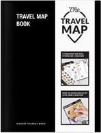 1DEA.me Planer zdrapka podróży Travel Map Book 1