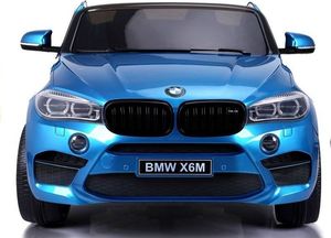 Lean Sport Auto Na Akumulator BMW X6M Niebieskie Lakierowane 4