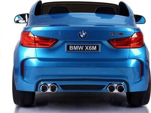Lean Sport Auto Na Akumulator BMW X6M Niebieskie Lakierowane 10
