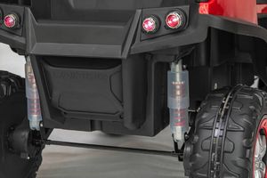 Lean Sport Auto na Akumulator Mercedes Unimog Czerwony 12