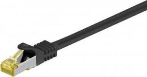 Patchkabel RJ45 S/FTP Cat7 30.00m schwarz PIMF 1