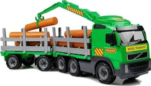 Lean Sport Ogromny Tir "Volvo" Samochód Przyczepa Bale Drewna (58348) 1