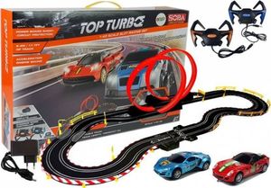 Lean Sport Tor Wyścigowy 1:43 2 Autka Kontrolery Top Turbo 540 cm długości 1