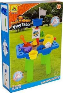 Lean Sport Stolik piaskownica foremki do piasku łopatki konewka 5