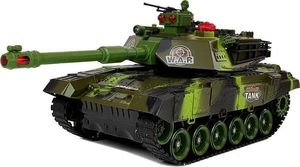 Lean Sport Duży Czołg Zdalnie Sterowany R/C 2.4 Ghz Światła Odgłosy Strzelania Zielony 2