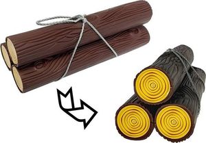 Lean Sport Dźwig Zdalnie Sterowany Pilot 2.4G z Drewnem 6