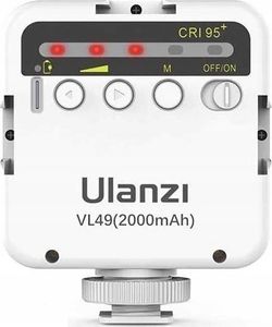 Ulanzi Lampa Diodowa Led 49 Do Aparatu Ulanzi Vl49 Biała 4