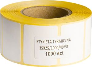 MD Labels Etykiety termiczne 35x25mm 1000szt 1