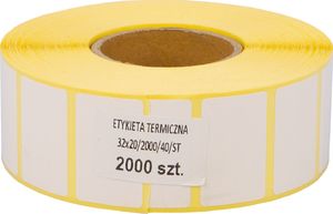 MD Labels Etykiety termiczne 32x20mm 2000 szt. 1