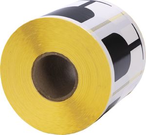 MD Labels Naklejki Etykiety Ostrzegawcze OSTROŻNIE SZKŁO KIELISZEK 1000szt 3