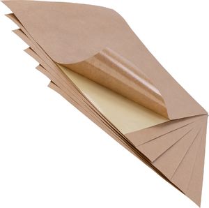 MD Labels Papier Samoprzylepny Kraft A4 50 arkuszy 6