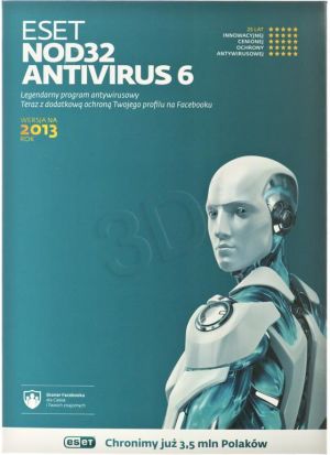 ESET NOD32 Antivirus 1 urządzenie 12 miesięcy  (ENA-K1D1Y) 1