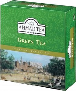 BIG-ACTIVE Ahmad Tea Herbata zielona ekspresowa 100szt 1