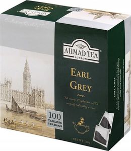 BIG-ACTIVE Ahmad Tea Earl Grey Herbata ekspresowa 100szt 1