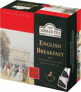 BIG-ACTIVE Ahmad Tea English Breakfast Herbata ekspresowa 100szt 1