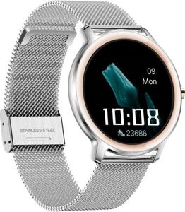 Smartwatch Rubicon RNBE66 Srebrny  (RNBE66SIBX05AX) 2