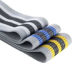 One Fitness Hip Band HB001 Set różne poziomy oporu w zestawie wielokolorowy 3 szt. 5