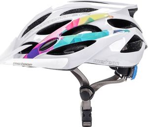 Meteor KASK ROWEROWY METEOR SHIMMER white IN MOLD S (52-56 cm) 3