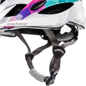 Meteor KASK ROWEROWY METEOR SHIMMER white IN MOLD S (52-56 cm) 7