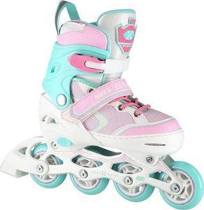 Rolki Nils Extreme NA14198 rekreacyjne regulowane turkusowe r. 39-42 2